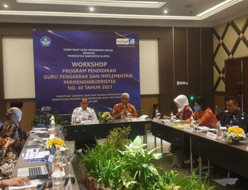 Workshop Direktorat Guru Pendidikan Dasar Bersama Pemkab Klaten Sikapi Permendikbudristek Nomor 40 Tahun 2021